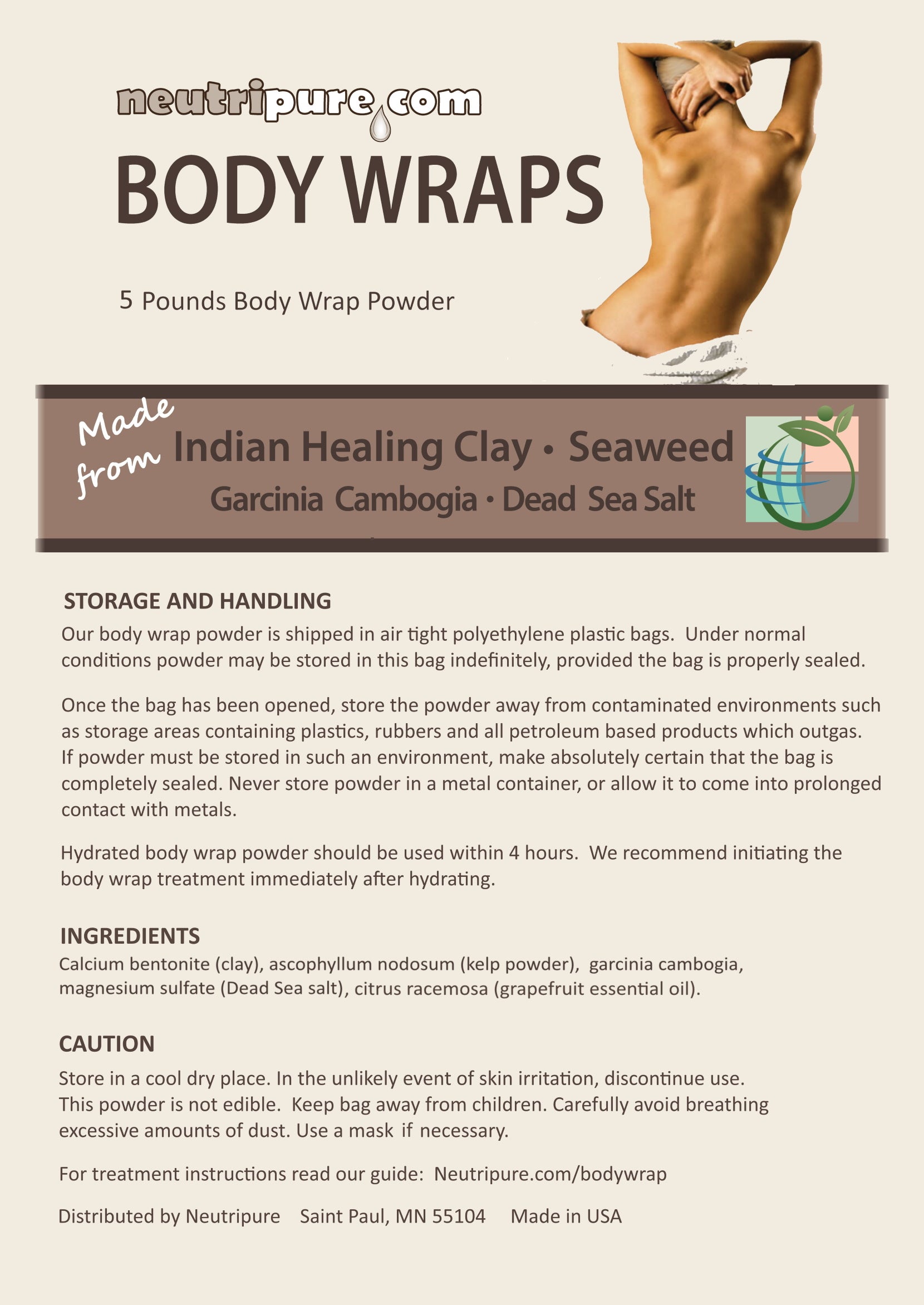 Wholesale - 3 Pack Body Wrap Elastic Bandages - Washable Latex Free -  Neutripure